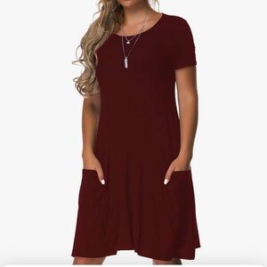 VOIANLIMO Plus Size Dress